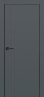 PROFILO PORTE ПХ-20 черная кромка с 4-х ст. — универсальное открывание