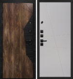 STR Лофт-2/ Смальта-Лайн 02 — правое открывание, внутри Агат ral 7044