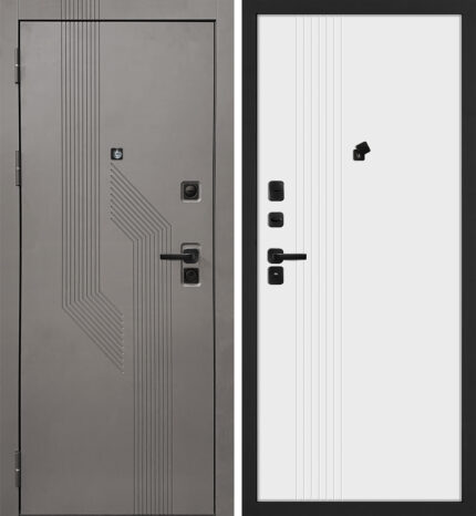 PROTECTOR Ритм 215 — левое открывание, внутри Белый