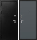 STR С-1 / Гладкая — левое открывание, внутри Графит матовый