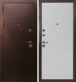 STR С-3/Смальта-Лайн 02 — левое открывание, внутри Агат ral 7044