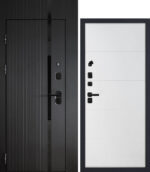 PROTECTOR Сити-1/PR -35Z, с фальш-фрамугой — правое открывание, внутри Белый