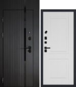 PROTECTOR Сити-1/PR -180, c фальш-фрамугой — правое открывание, внутри Белый