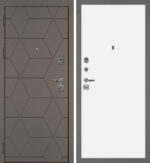 PROTECTOR Тетра-181/Гладкая — левое открывание, внутри Белый