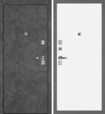 PROTECTOR Урбан-127/INVISIBLE — правое открывание, внутри Белый грунт