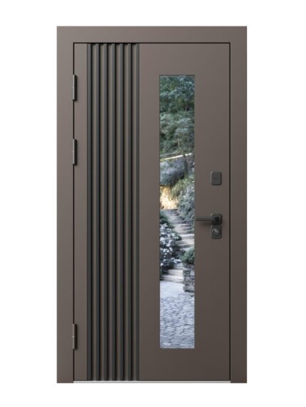 Фортис RAL 8019 + СП белый короб изнутри