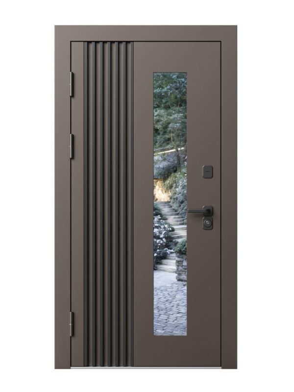Фортис RAL 8019 + СП белый короб изнутри