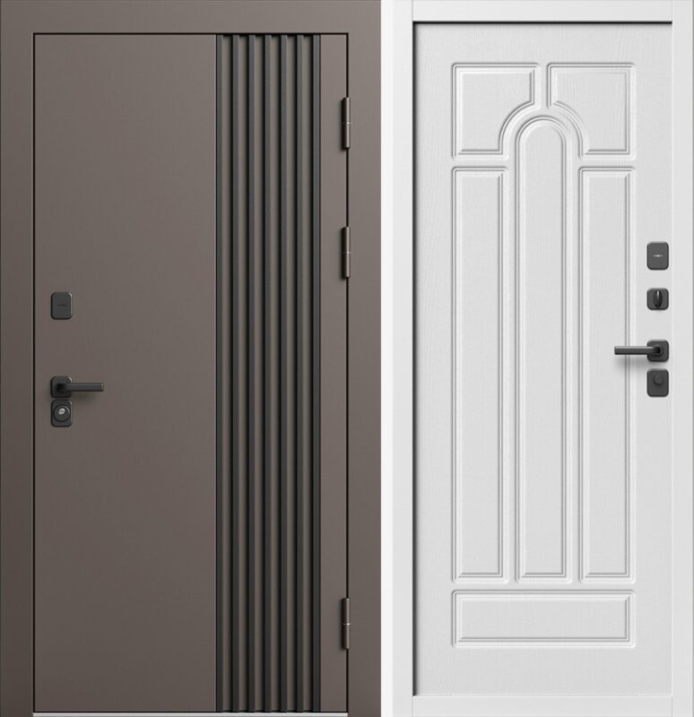 Фортис RAL 8019 белый короб изнутри