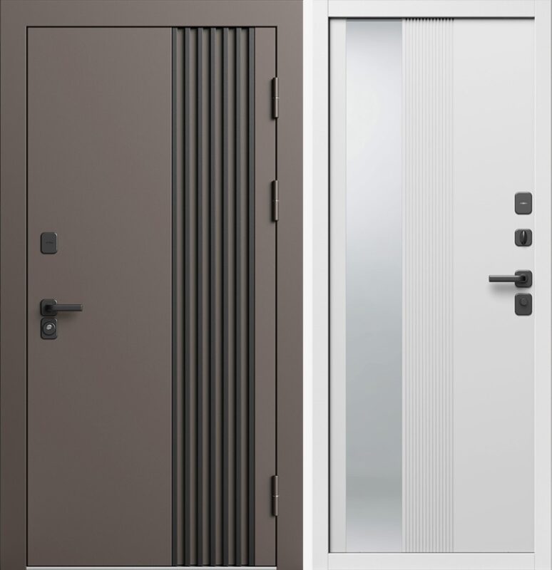 Фортис RAL 8019 белый короб изнутри