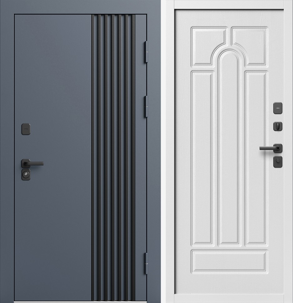Фортис RAL 7024 белый короб изнутри