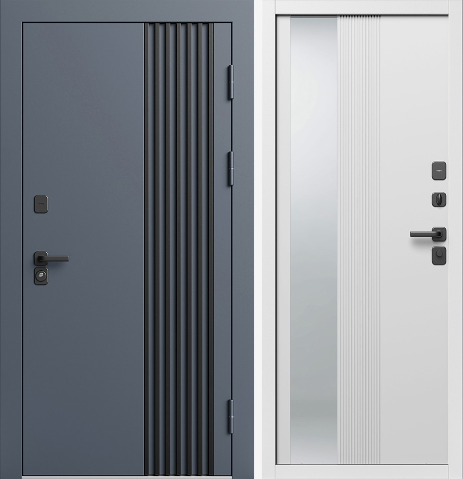 Фортис RAL 7024 белый короб изнутри